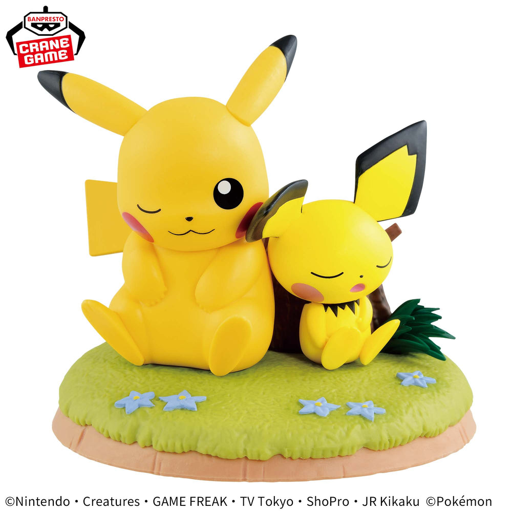 POKEMON - PIKACHU & PICHU RELAXING TIME FIGURE