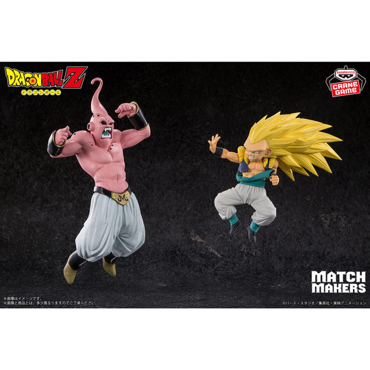 Dragon Ball Z Majin Buu Match Makers figūriņa (pret Super Saiyan 3 Gotenks) 15cm