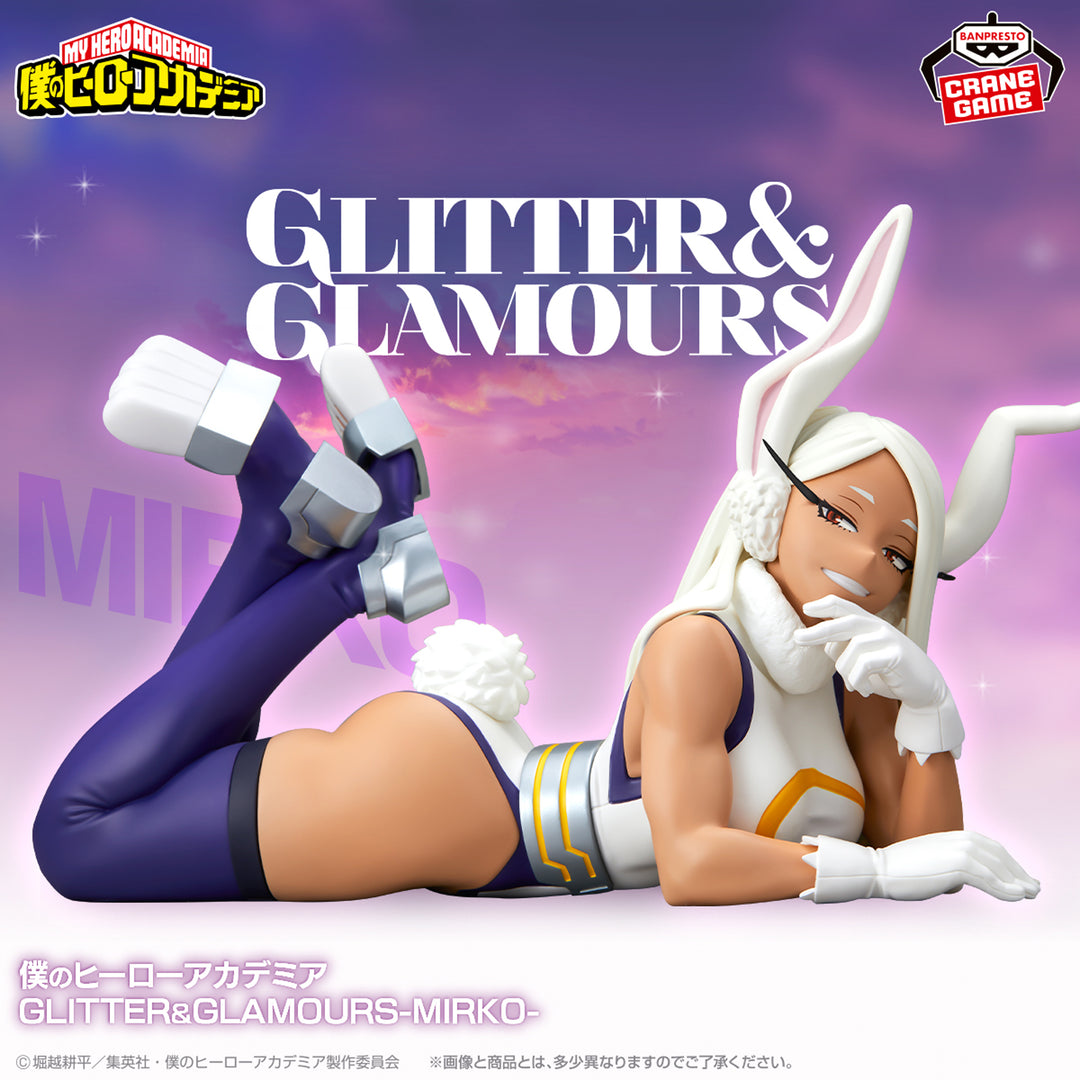 My Hero Academia Glitter & Glamorous Mirko figūra 17cm
