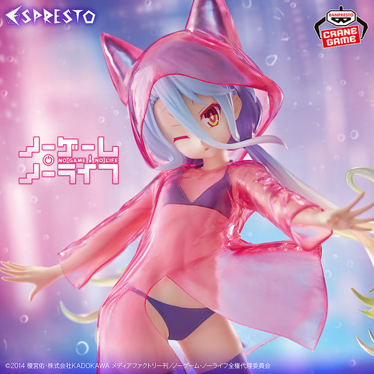 No Game No Life: Espresto - Glittery Raincoat Ver. Figure - Shiro 20cm