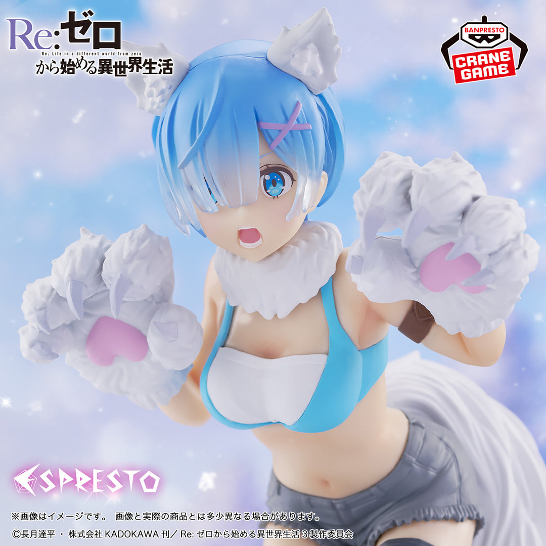Re:Zero Starting Life in Another World Rem Monsters Motions figure
