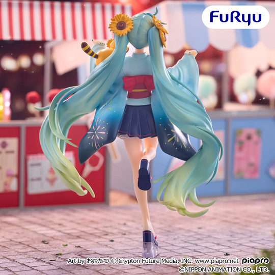 Hatsune Miku Special Figure - Miku X Rascal Summer Festival Ver.