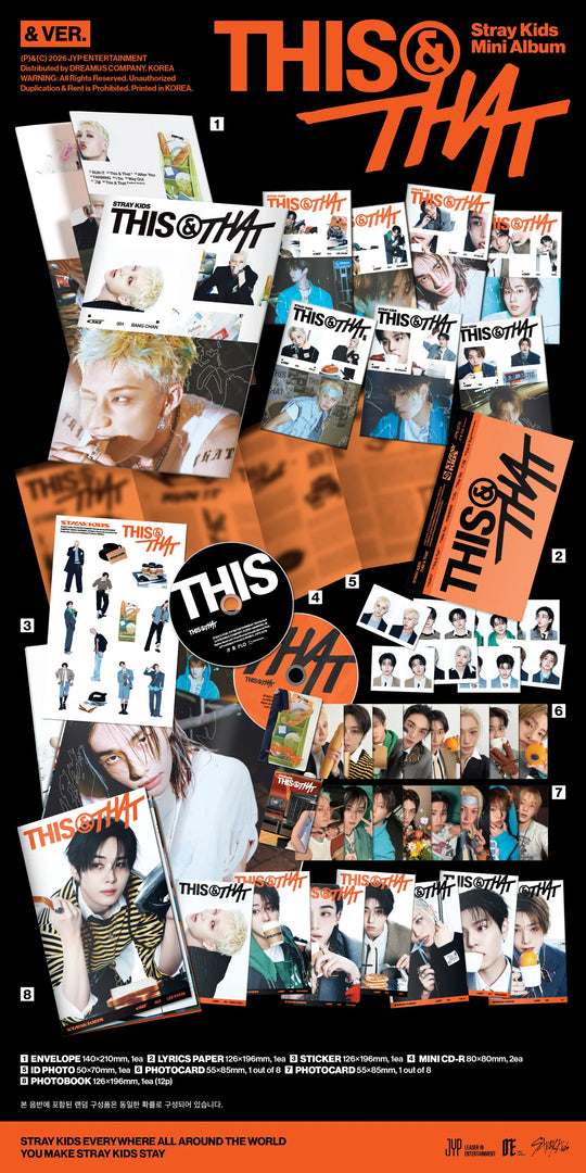 Stray Kids - [THIS & THAT] & Ver.