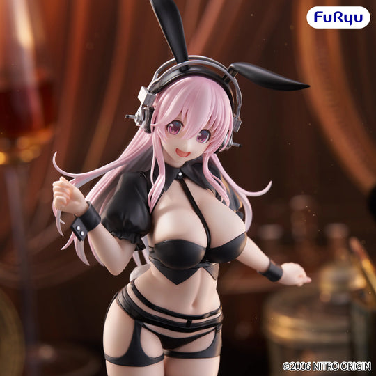 Super Sonico Series Bi Cute Bunnies Figure- Super Sonico Reverse Bunny Ver.