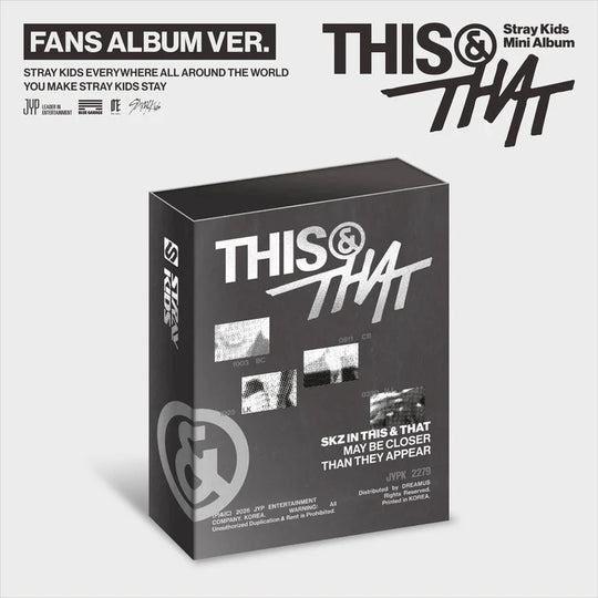 Stray Kids - [THIS & THAT] FANS ALBUM Ver.