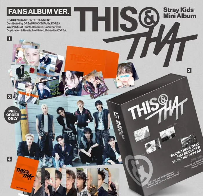 Stray Kids - [THIS & THAT] FANS ALBUM Ver.
