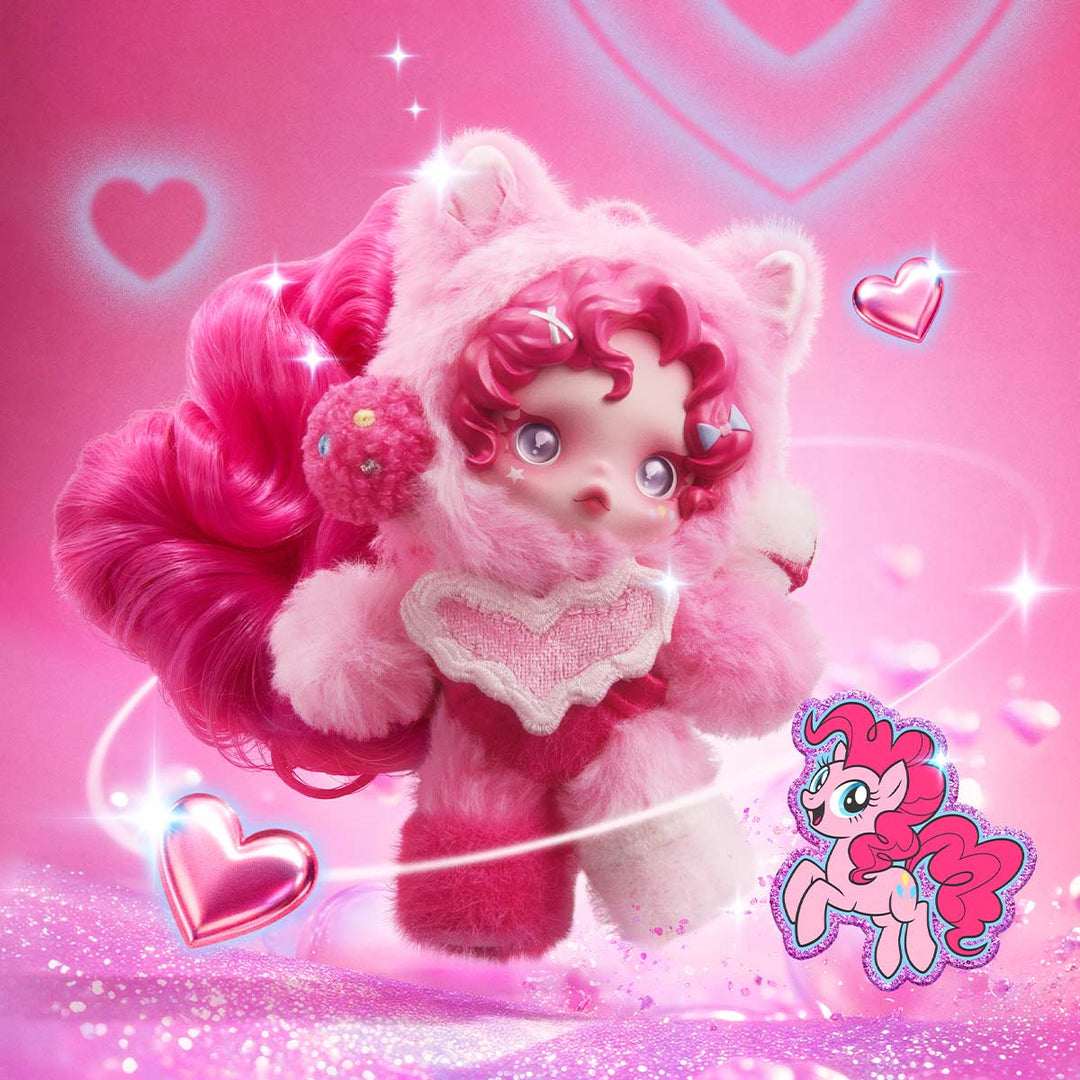 Skullpanda × My Little Pony Series Plush Doll Pendant Blind Box By Pop Mart
