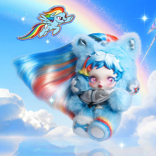 Skullpanda × My Little Pony Series Plush Doll Pendant Blind Box By Pop Mart