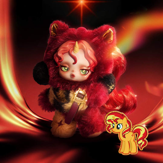 Skullpanda × My Little Pony Series Plush Doll Pendant Blind Box By Pop Mart
