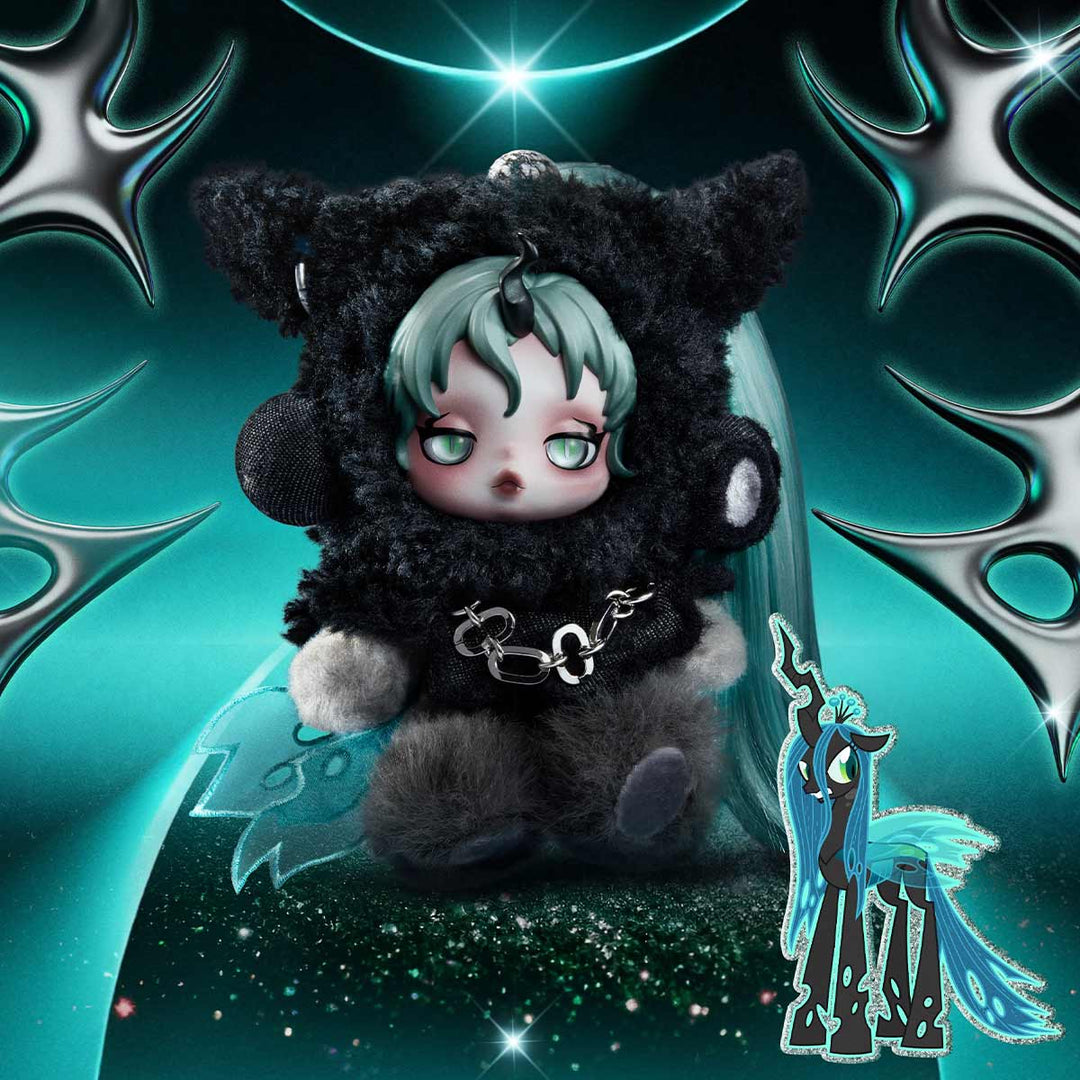 Skullpanda × My Little Pony Series Plush Doll Pendant Blind Box By Pop Mart