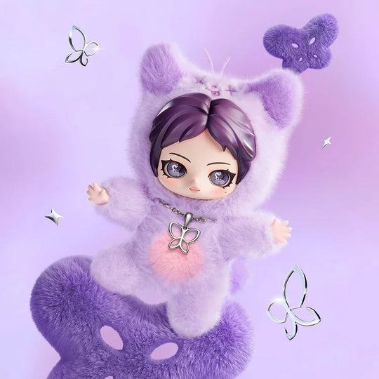 Aespa Fluffy Club Series Vinyl Plush Doll Pendant (Preorder arrival August)