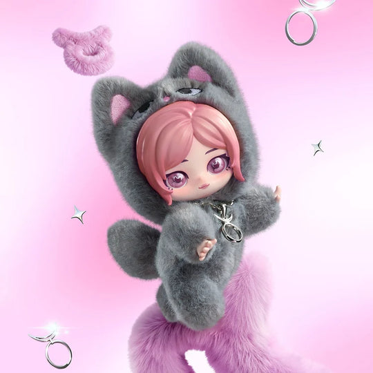 Aespa Fluffy Club Series Vinyl Plush Doll Pendant (Preorder arrival August)