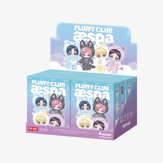Aespa Fluffy Club Series Vinyl Plush Doll Pendant (Preorder arrival August)