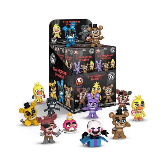 Five Night's at Freddy Mini Figures FNAF (10y Anniversary) 5 cm