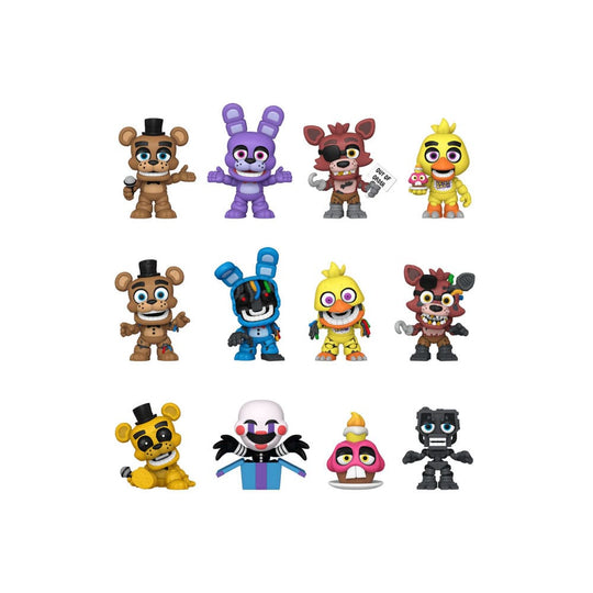 Five Night's at Freddy Mini Figures FNAF (10y Anniversary) 5 cm