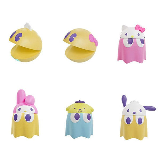 Pac-Man x Sanrio Characters Chibicollect Series Trading Figure 3 cm Assortment Vol. 1