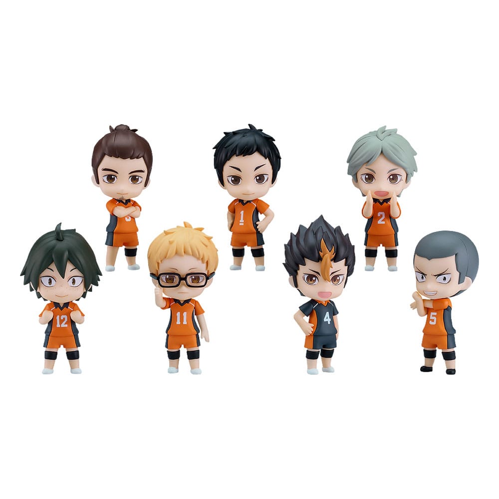 Haikyu!! Nendoroid Action Figure Surprise Ver. 02 Karasuno Edition 7 cm Assortment