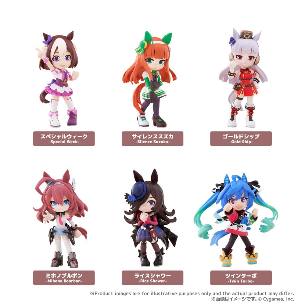 Uma Musume: Pretty Derby PalVerse PVC Figures Vol. 1 9 cm Blind Box