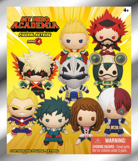 My Hero Academia 3D PVC Bag Clips Series 4