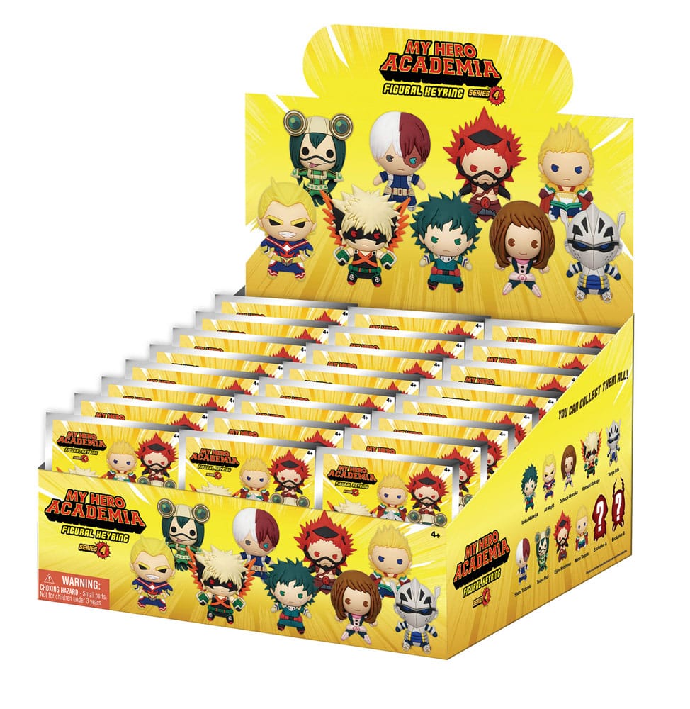 My Hero Academia 3D PVC Bag Clips Series 4