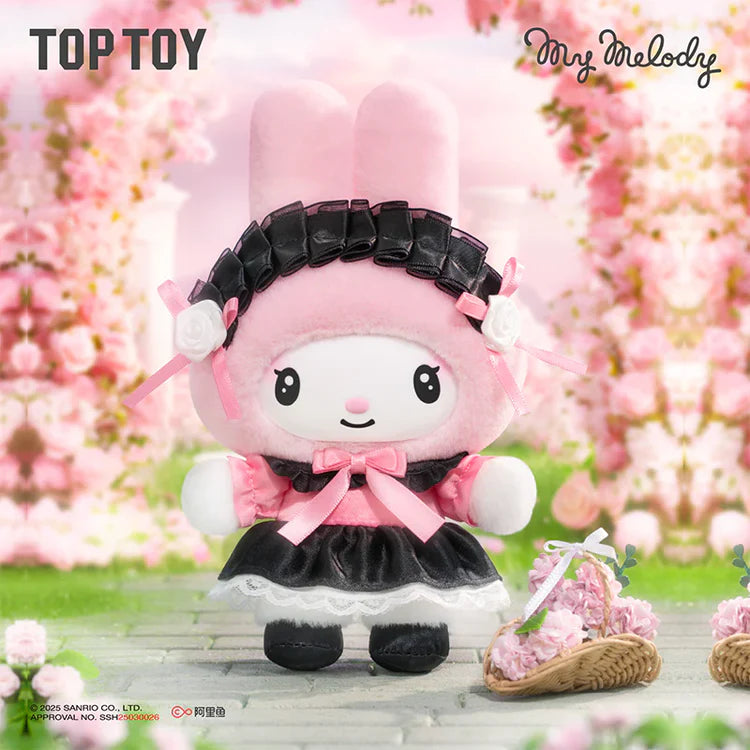 My Melody & Kuromi - Vinyl Plush Keychains - Angel Garden Series - Blind Box