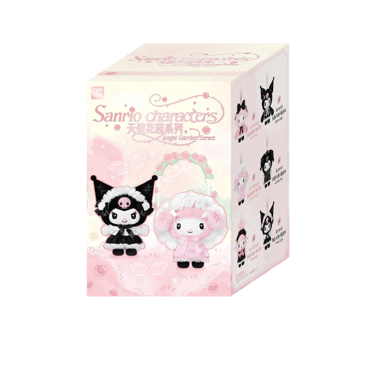 My Melody & Kuromi - Vinyl Plush Keychains - Angel Garden Series - Blind Box
