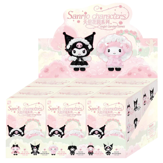 My Melody & Kuromi - Vinyl Plush Keychains - Angel Garden Series - Blind Box