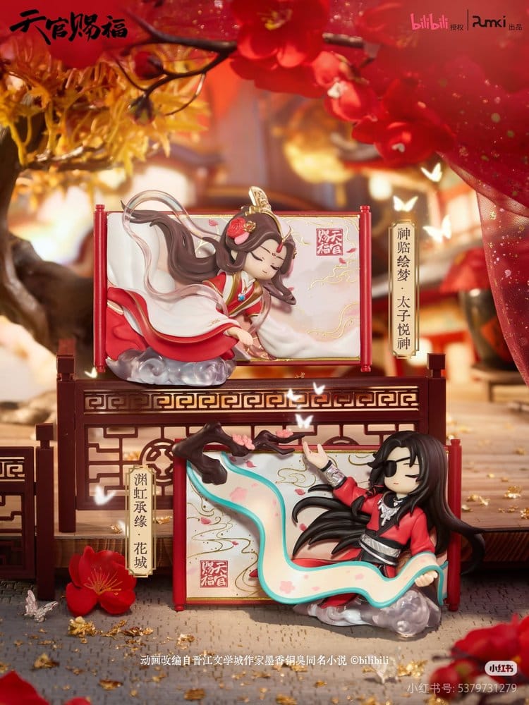 Heaven Official's Blessing Mini Figures Gong Fu Jing Juan Series 13 cm Blind Box Display