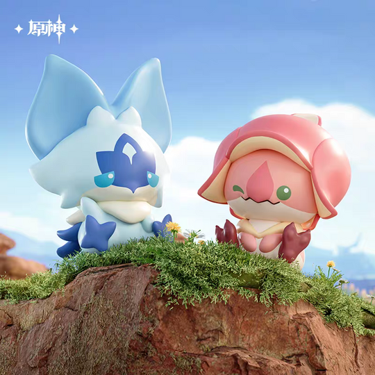 Genshin Impact Natlan Saurian Series Mini Figures 4 cm Blind Box