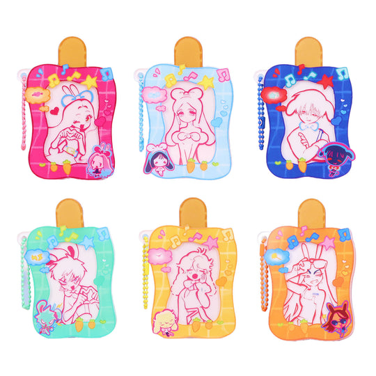 Alien Stage Rabbit Series Acrylic Ice Cream Keychain Blind Box