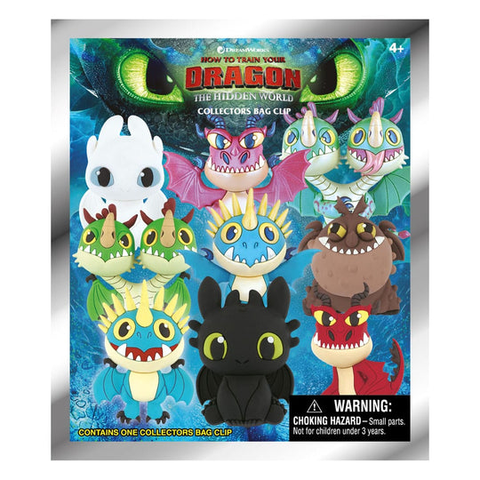 How to Train Your Dragon 3D PVC Bag Clip Series 1