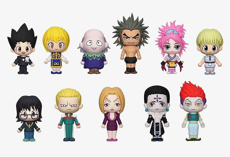 Hunter × Hunter 3D Foam Bag Clips Series 2