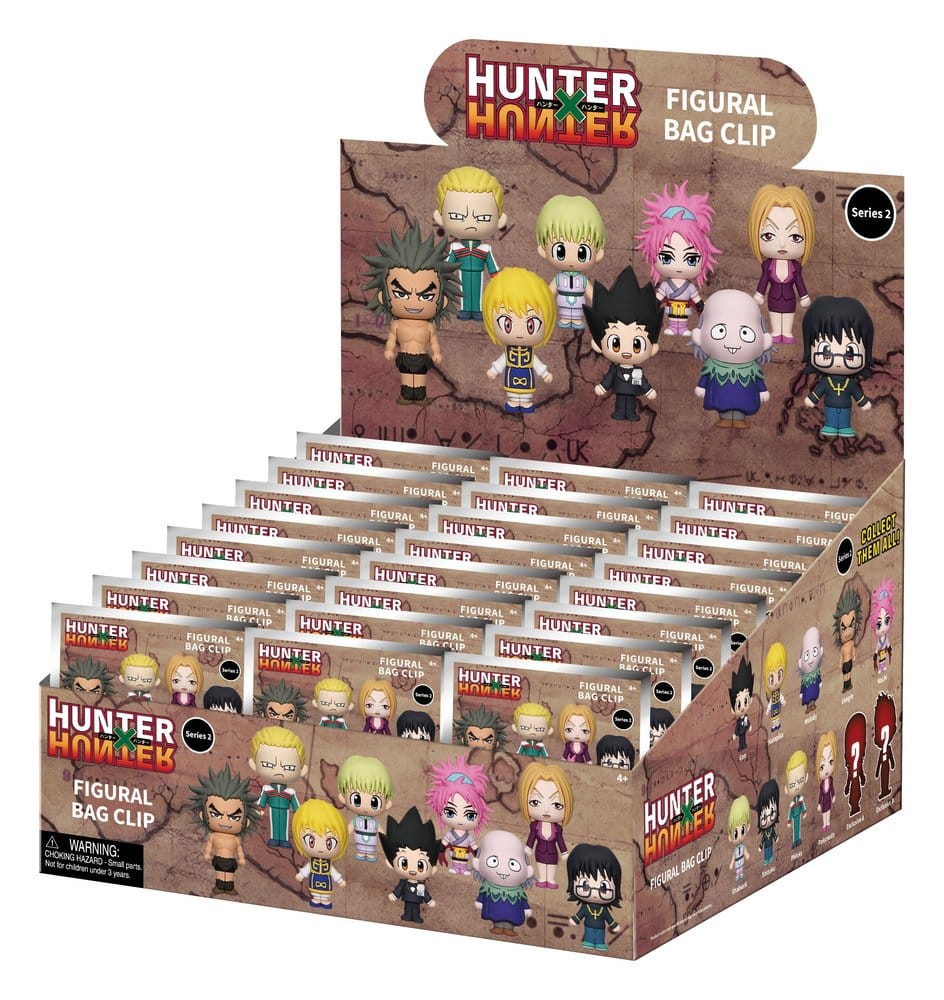 Hunter × Hunter 3D Foam Bag Clips Series 2