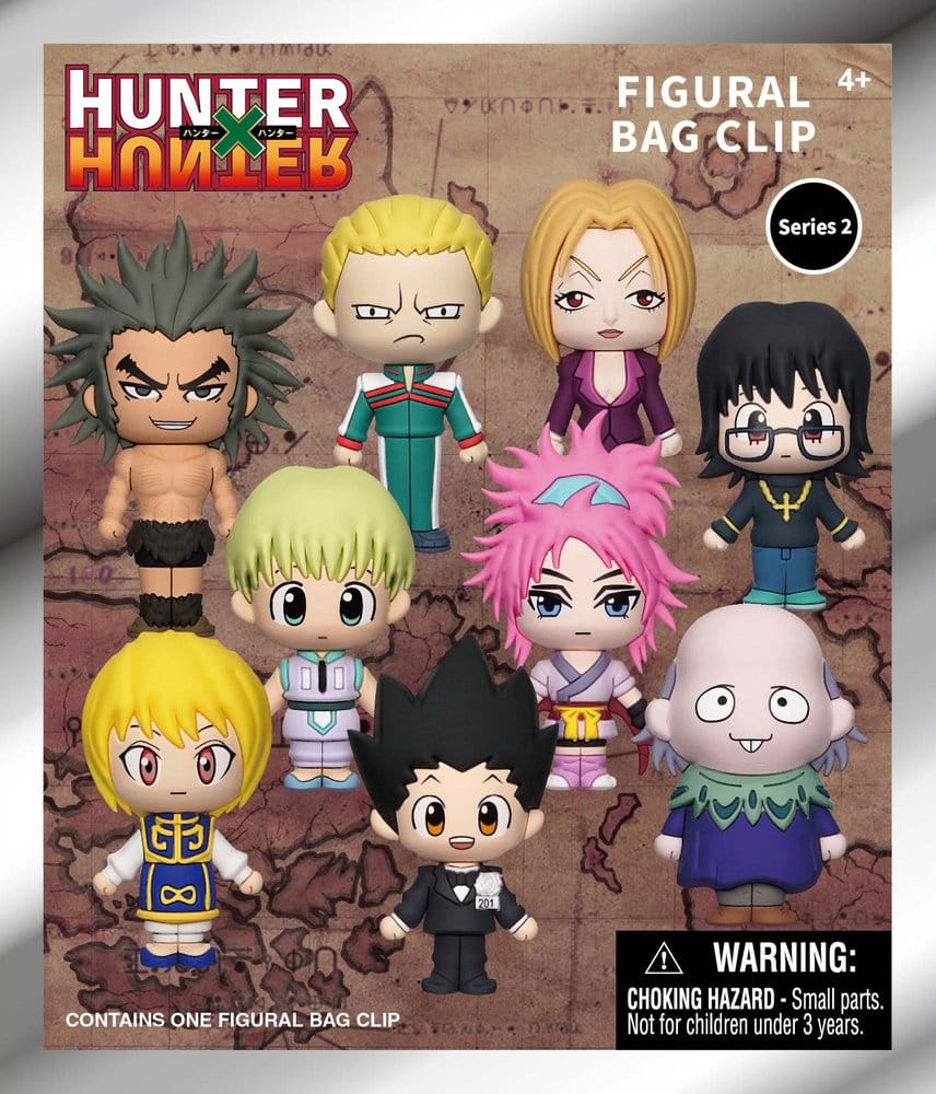 Hunter × Hunter 3D Foam Bag Clips Series 2