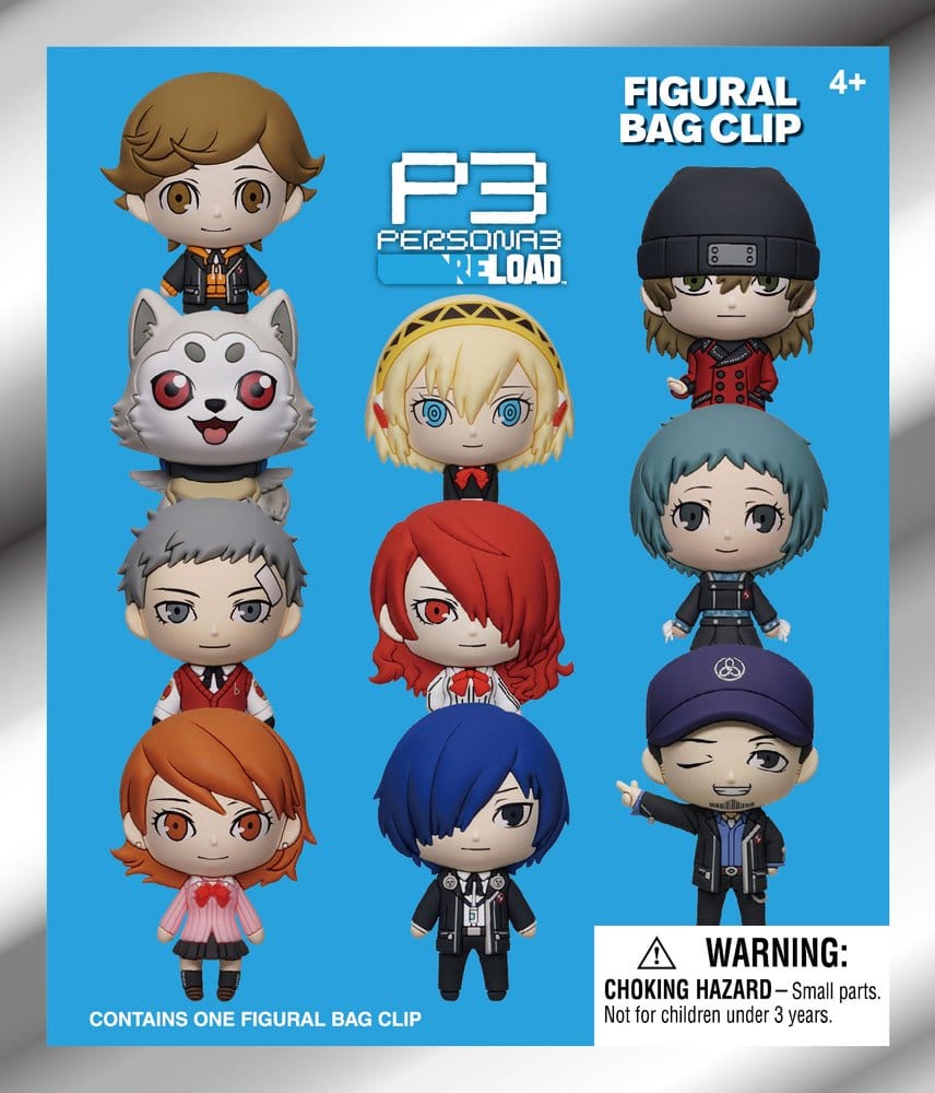 Persona 3 3D Foam Bag Clips Series 1
