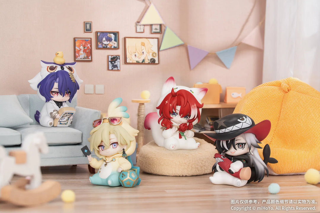 Honkai: Star Rail Mini Figures Boys' Dorm Series Chibi