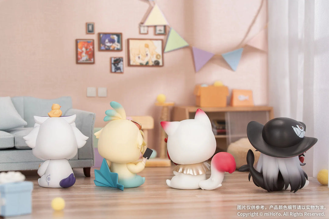 Honkai: Star Rail Mini Figures Boys' Dorm Series Chibi