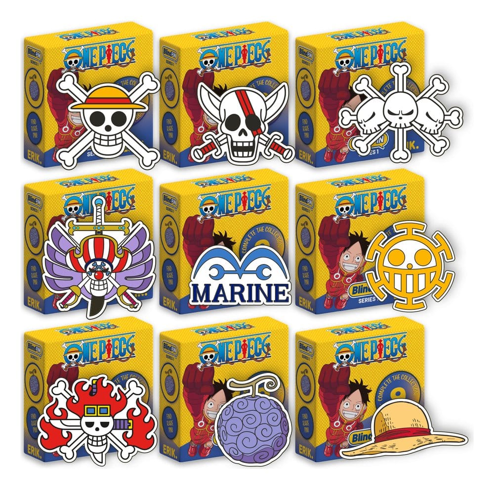 One Piece Pin Badges Series 1