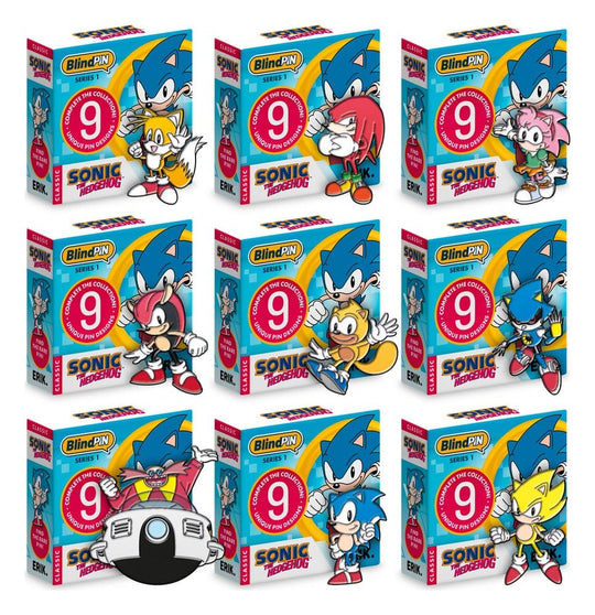 Sonic - The Hedgehog Pin Badges Series 1