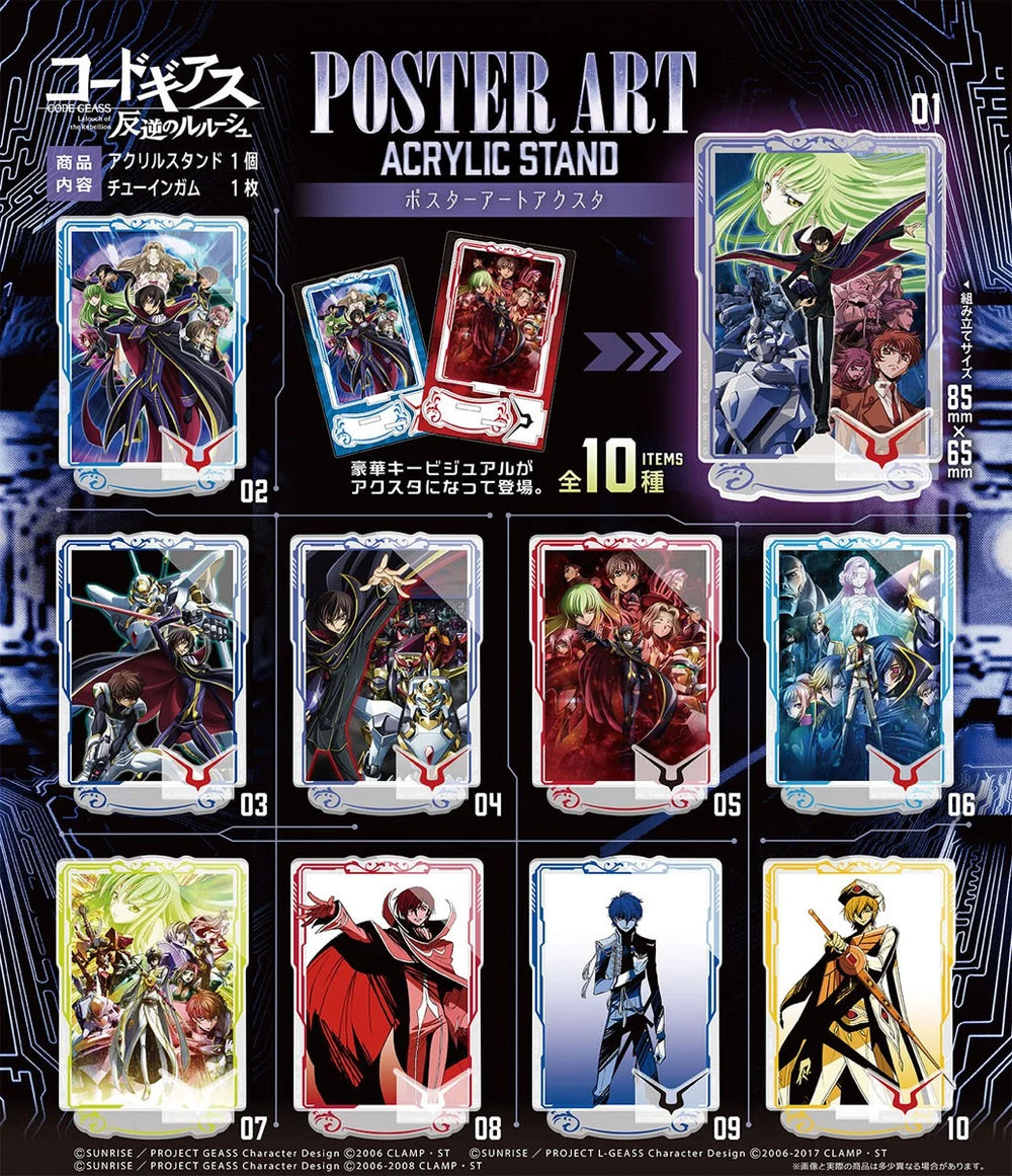 Code Geass Poster Art Acrylic Stand