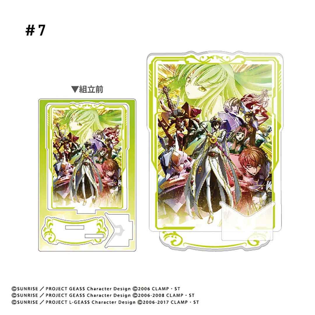 Code Geass Poster Art Acrylic Stand