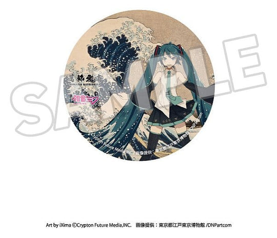 Katsushika Hokusai x Hatsune Miku Pins