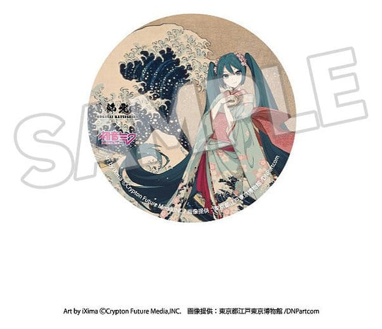 Katsushika Hokusai x Hatsune Miku Pins