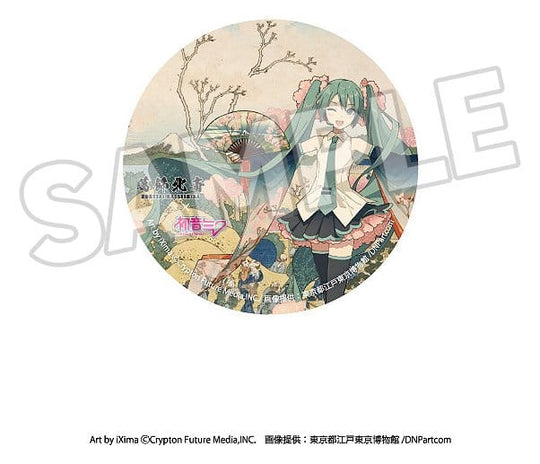 Katsushika Hokusai x Hatsune Miku Pins