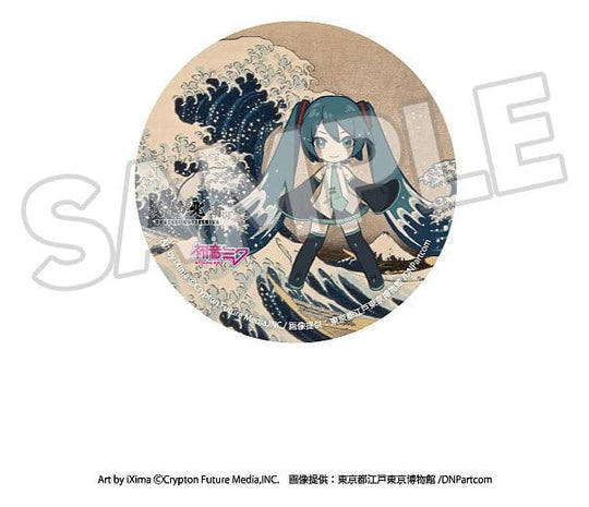 Katsushika Hokusai x Hatsune Miku Pins