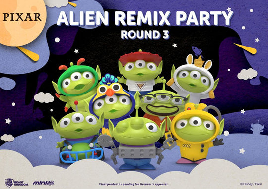 Toy Story Egg attack Alien Remix Party Round 3 1 box