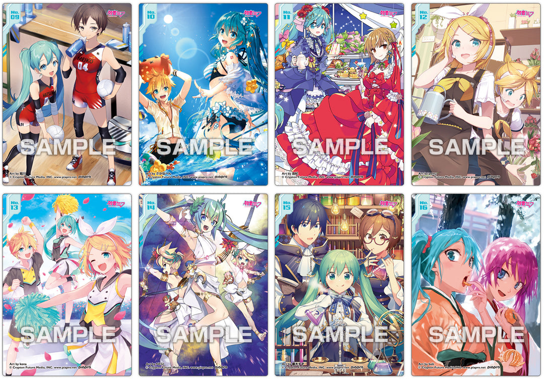 Hatsune Miku Kirakira Clear Card Collection Gum