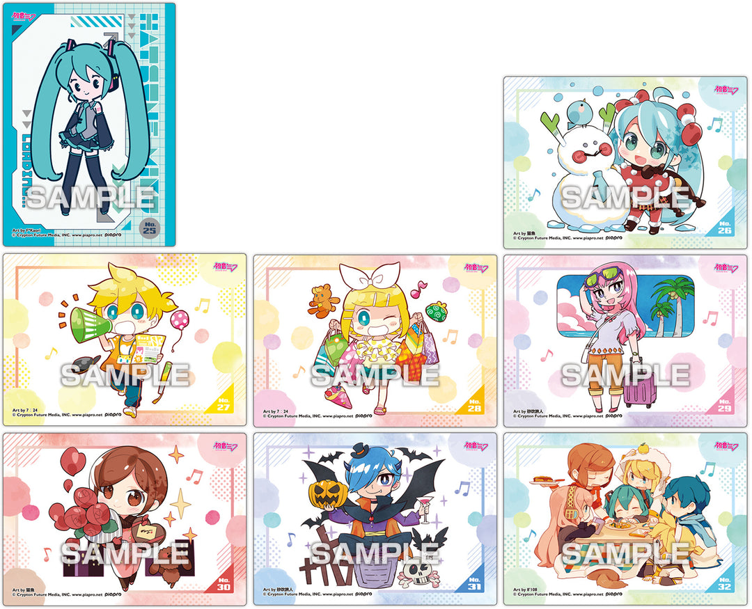 Hatsune Miku Kirakira Clear Card Collection Gum