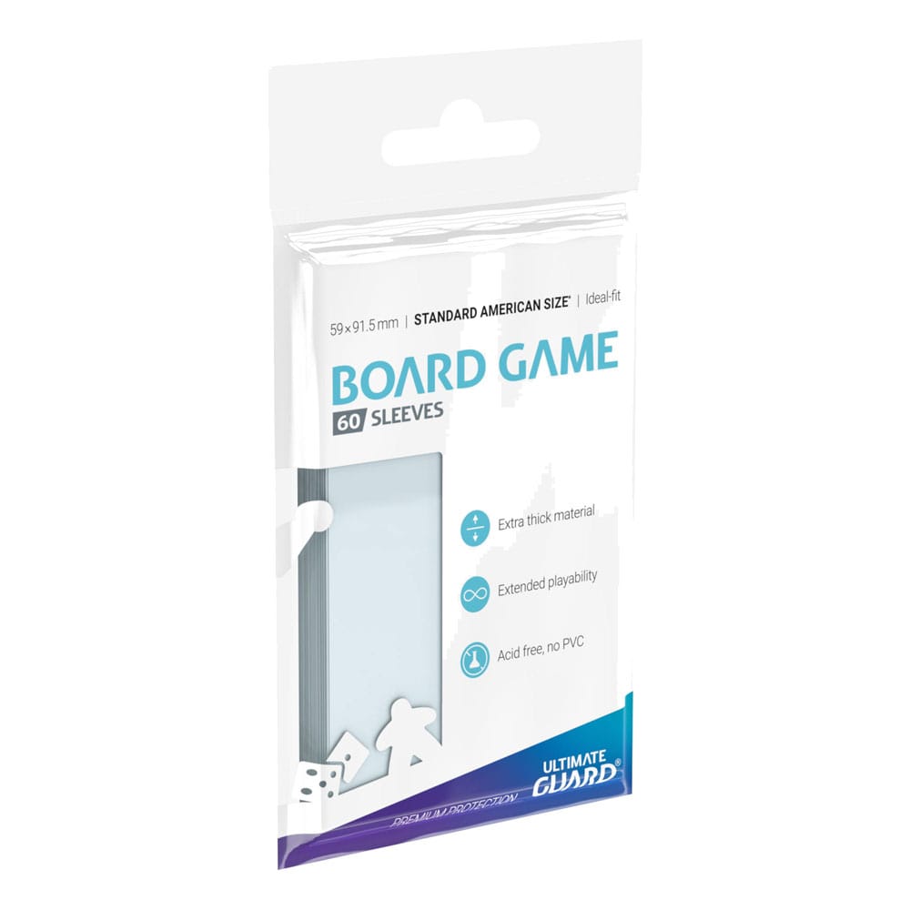 Ultimate Guard Board Game Sleeves (60) - Standard American