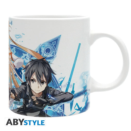 Sword Art Online Mug 320ml Asuna & Kirito Swords